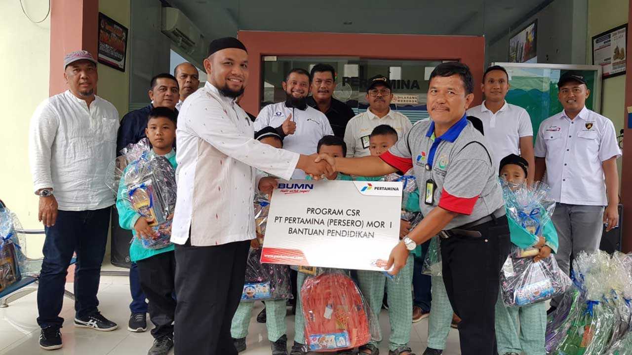 Sinergi Pertamina Dan Hiswana Migas Sumut Serahkan Bantuan Csr Di Lhokseumawe Pertamina 9473